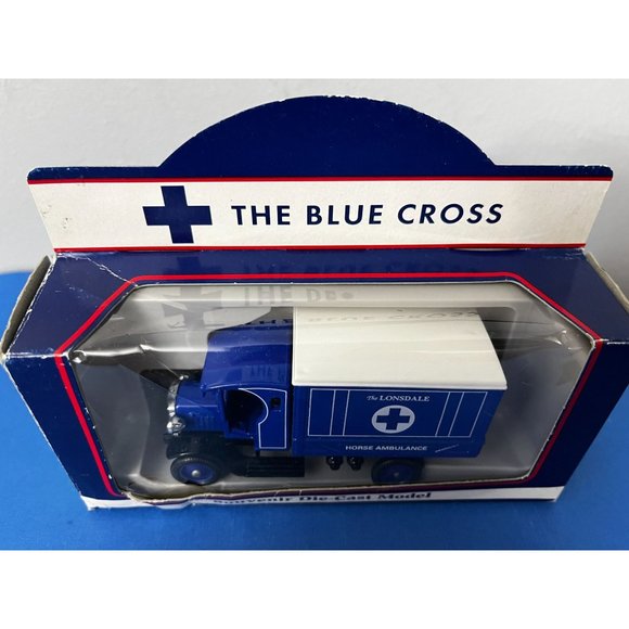 Vintage DieCast Model Van Rare Promo Dennis Van Truck Blue Cross Fund - Picture 3 of 9